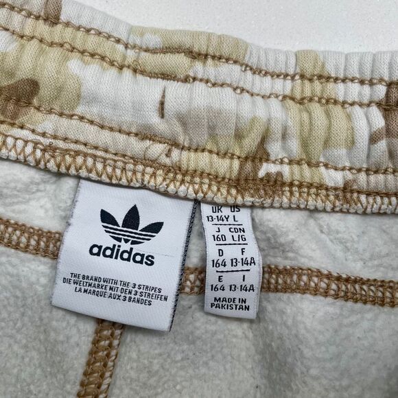 Adidas Beige and Tan Patterned Pants - Picture 5 of 6